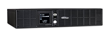 CyberPower OR1500PFCRT2U PFC Sinewave UPS System, 1500VA/1050W, 8 Outlets, AVR, 2U Rack/Tower