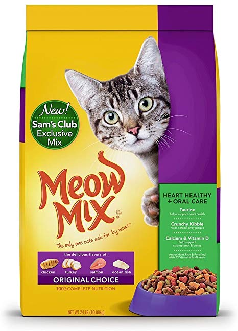 Meow Mix Original Choice Dry Cat Food (24 lbs.)