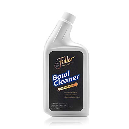 Fuller Brush Extra-Strength Bowl Cleaner - Powerful Professional Toilet Cleaning Gel Solution - Cleans, Descales & Deodorizes Bathroom Bowls - For Odor & Clean Home & Business Restroom