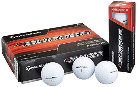 TaylorMade Golf 2017 Burner Golf Balls (One Dozen)