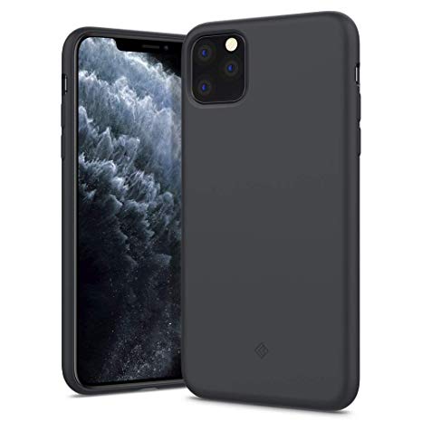 Caseology Nano Pop Silicone for Apple iPhone 11 Pro Max Case (2019) - Charcoal