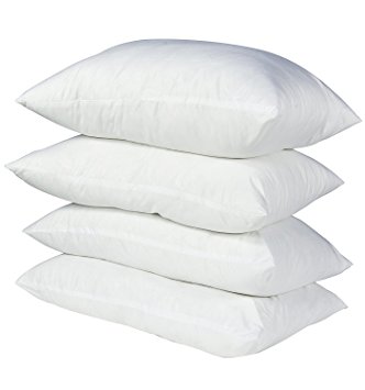 Emolli Super Soft Down Alteranative Microfiber Pillow (Microfiber, Standard)- (18x26“ 4-Pack, Pillow for Sleeping)