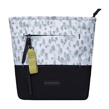 Sherpani Sadie Crossbody, and Shoulder bag for Women, made from Recycled Nylon fabric with RFID protection (Tree Hugger Print)
