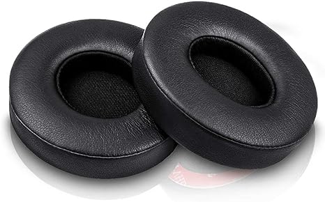 Replacement Ear Pads for Beats Solo 2 Solo 3 - Replacement Ear Cushions Memory Foam Earpads Cushion Cover for Solo 2 & Solo 3 Wireless Headphone
