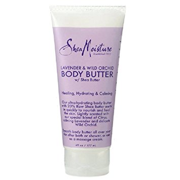 SheaMoisture Lavender & Wild Orchid Body Butter, 6 Ounce