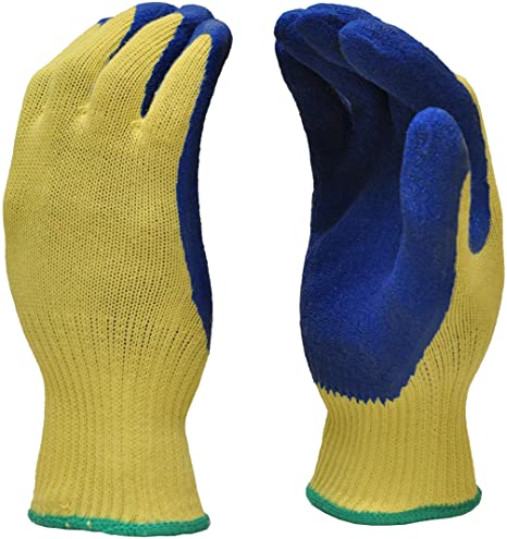 G & F 1607L Cut Resistant Work Gloves, 100-Percent Kevlar Knit Work Gloves, Make by DuPont Kevlar, Protective Gloves to Secure Your hands from Scrapes, Cuts in Kitchen, Wood Carving, Carpentry and Dea