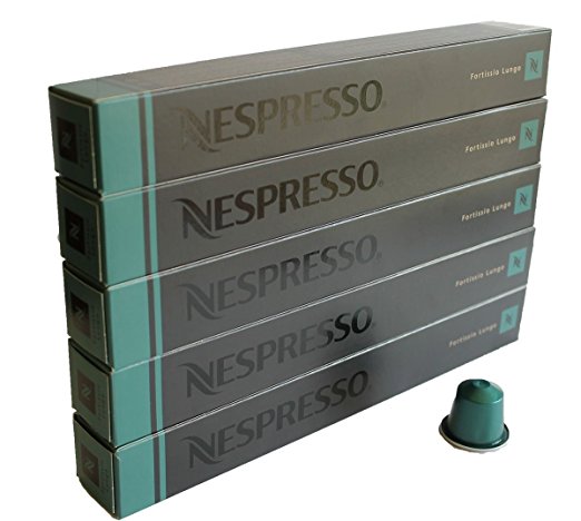 Nespresso OriginalLine: Fortissio Lungo, 50 Count - ''NOT compatible with Vertuoline''