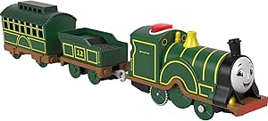 Thomas & Friends Motorized Toy Train Talking Emily Battery-Powered Engine with Phrases & Sounds for Kids Ages 3  Years