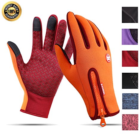 Cycling Gloves Touchscreen Winter Warm Bicycling Bike Gloves Outdoor Sports Running Climbing Skiing for Men Women