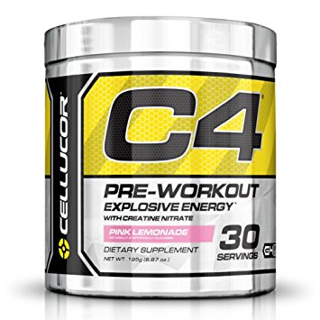 Cellucor C4 NEW FORMULA Pink Lemonade 30 serv G4 Chrome with TeaCor