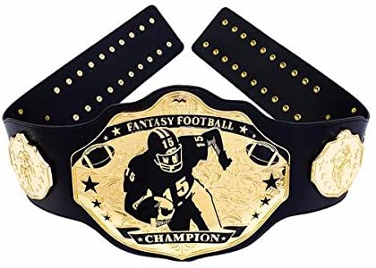 Undisputed Belts Fantasy Football Championship Belt Trophy Prize Stiff Arm