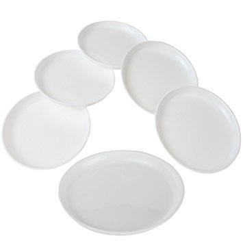 Home-X Microwavable Plates - Set of 6 (7½" Plates)