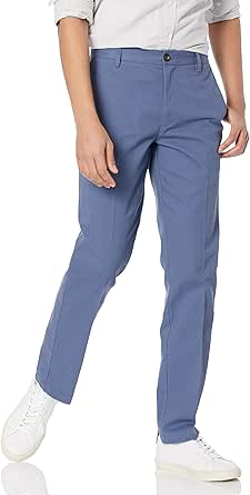 Amazon Essentials Men's Slim-Fit Wrinkle-Resistant Flat-Front Chino Pant