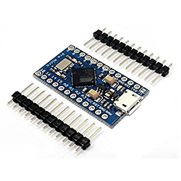 KOOKYE 5PCS Pro Micro ATmega32U4 5V/16MHz Module Board with 2 row pin header for arduino Leonardo Replace ATmega328 Arduino Pro Mini