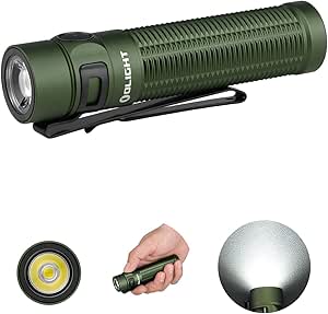 OLIGHT Baton3 Pro Max 2500 Lumens Rechargeable Compact EDC Flashlights with Safety Proximity Sensor, LED High Lumens Pocket Flashlight for Camping, Hiking and Emergency (Cool White Light: 5700~6700K)