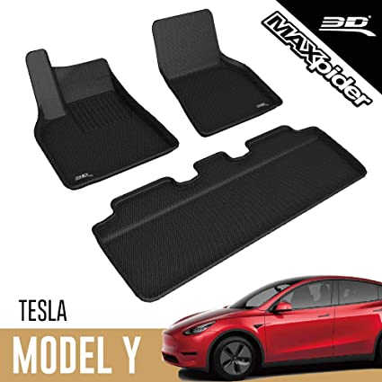 3D MAXpider Tesla Model Y 2020-2020 Kagu Black R1 R2