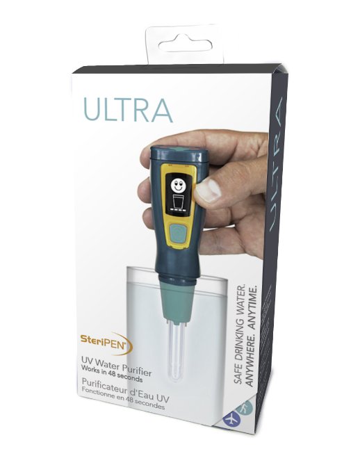SteriPEN Ultra USB Rechargeable Portable, Handheld UV Water Purifier