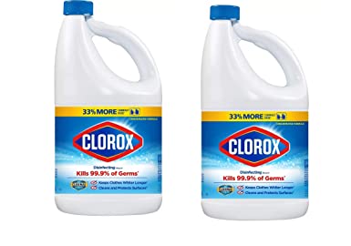 Clorox Disinfecting Bleach, Regular - 81 Ounce Bottle, 6.26 Fl oz