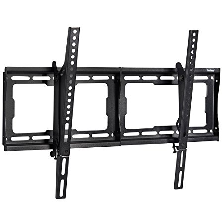 VonHaus PREMIUM Super-Strong Slim TV Wall Bracket with 15 Degree Tilt Up/ Down for 24 - 70 inch LED, LCD & Plasma Screens - 165lb weight capacity – Max. VESA 600x400