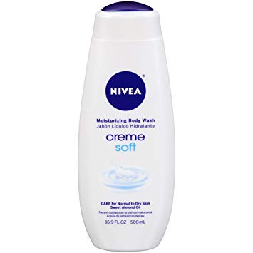 NIVEA Creme Soft Moisturizing Body Wash 16.9 Fluid Ounce