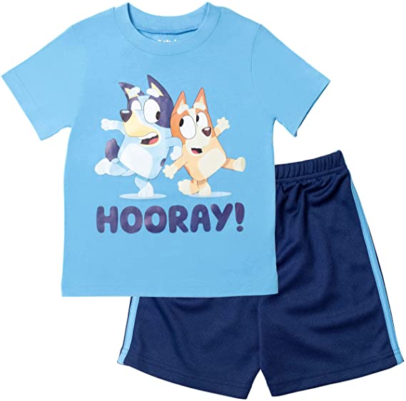 Bluey Short Sleeve Graphic T-Shirt & Shorts Set