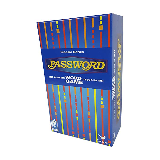 Cardinal Industries Classic Password Game - Based Off The Original 60s Gameshow - One Word Clue ,Blue