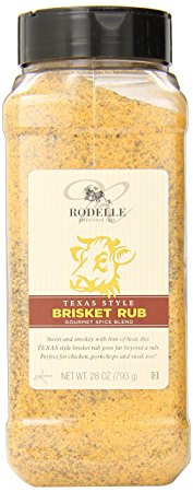 Rodelle Texas Style Brisket Rub, 28 Ounce