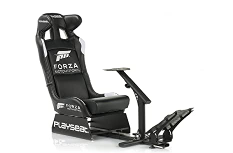 Playseat Evolution Forza Motorsports PRO Edition Racing Video Game Chair for Nintendo Xbox Playstation CPU Supports Logitech Thrustmaster Fanatec Steering Wheel and Pedal Controllers
