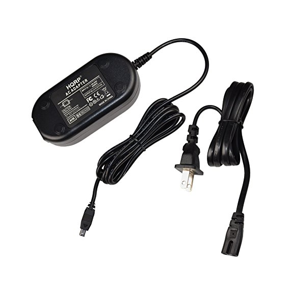 HQRP AC Adapter for Pentax K-AC50 39365 39364 fits K5 K7 K10D K20D K645 Digital SLR Camera Power Supply Cord K-5 K-7 K-10D K-20D K-645   Euro Plug Adapter