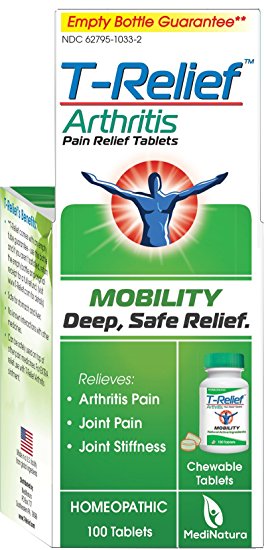 T-Relief Arthritis Pain Relief Tablets, 100 Tablets