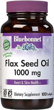 Bluebonnet Nutrition Flax Seed Oil 1000 mg