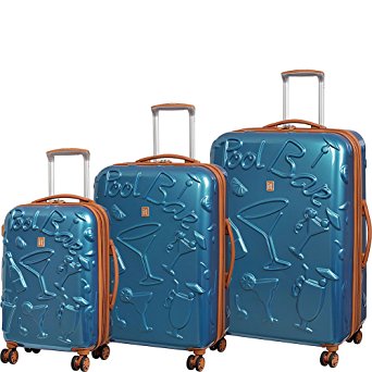 it luggage Happy Hour 3 Piece Expandable Hardside Spinner Luggage Set