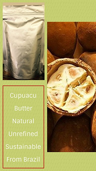 Cupuaçu Butter (8 Oz) - Raw & Unrefined - 100% Natural - Sustainable Product - FREE Shipping