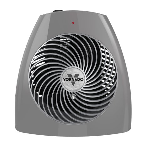 Vornado MVH Whole Room Vortex Heater, Dark Gray