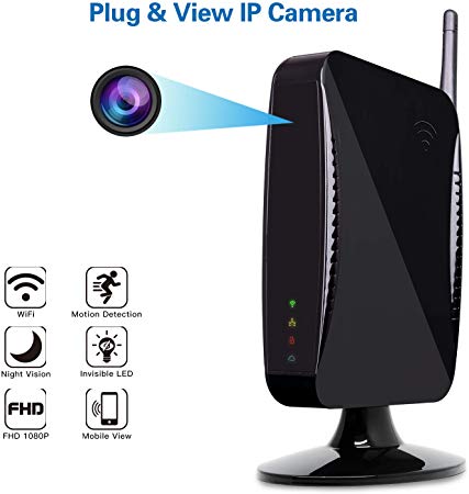 Hidden Camera - Spy Camera by Provision-ISR, WiFi 1080p HD Spy Cam, Remote Access App, Night Vision, Motion Detection, Wireless Security System