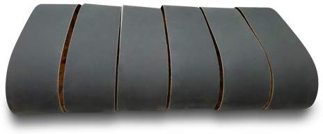 4 X 36 Inch Silicon Carbide Sanding Belts - 600, 800, 1000 Grits - 6 Pack Extra Fine Grit Assortment