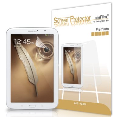 amFilm Samsung Galaxy Note 80 N5110N5100 Premium Screen Protector Film Matte Clear Anti-GlareAnti-Fingerprint S-Pen Compatible 2 Pack Lifetime Warranty