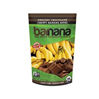 Barnana Organic Chewy Banana Bites, Chocolate, 3.5 Ounce