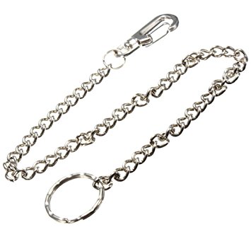 Keyring Chain whit Ring - Long Metal