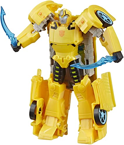 Transformers Toys Cyberverse Ultra Class Bumblebee Action Figure, Combines with Energon Armor to Power Up, for Kids Ages 6 and Up, 6.75-inch