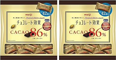 明治 チョコレート効果カカオ86%大袋 210g ×2袋