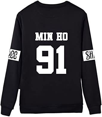 Dolpind Kpop Shinee Sweater Min Ho ONew Taemin Key Unisex Pullover Sweater Shirt