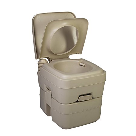 Camping Toilet by Zimmer - 5 Gallon Portable Toilet - Small Porta Potty with Big Performance for Travel & Outdoors …