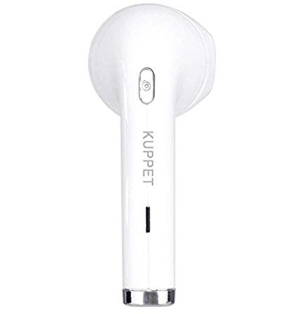 Bluetooth Headphone,KUPPET Mini Wireless Earphone in-Ear Earphone with 180°Rotation,Headphone for Apple iPhone 8 X 7 7 Plus 6S 6S Plus and Samsung Galaxy S7 S8 S8 Plus,Android/iPad(Single Earphone)