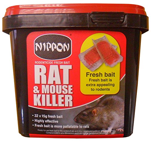Nippon 15g Nippon Rodenticide Fresh Bait (Pack of 32)