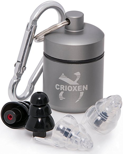 Professional Ear Plugs by Crioxen Noise Reduction Hearing Protection Isolate earplugs for comfortable work