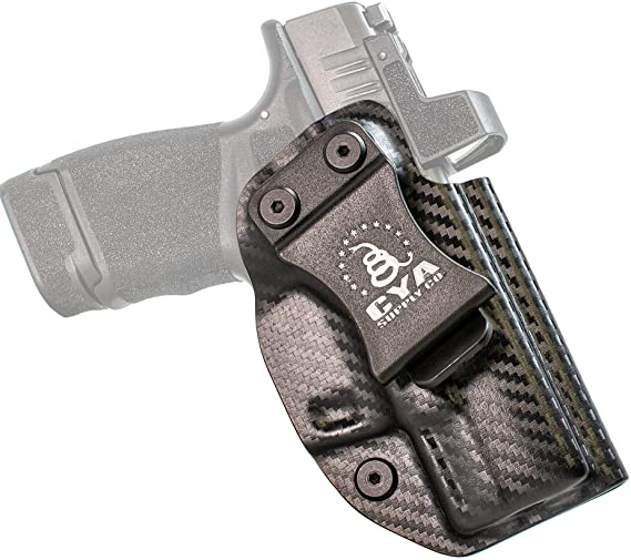 CYA Supply Co. Base Optics Ready (Carbon Fiber) Inside Waistband Holster Concealed Carry IWB Veteran Owned Company Fits