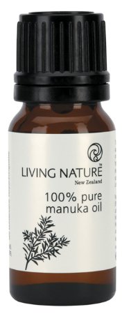 Manuka Oil a Potent & Natural Antibacterial, Antifungal, Anti-inflammatory. Treats Acne, Eczema, Foot Fungus, Insect Bites and More. The Best Natural Spot Treatment for Skin Blemishes by Living Nature