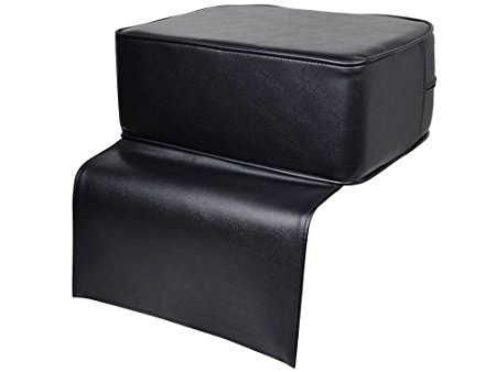 TMS Black Barber Beauty Salon Spa Equipment Styling Chair Child Booster Seat Cushion