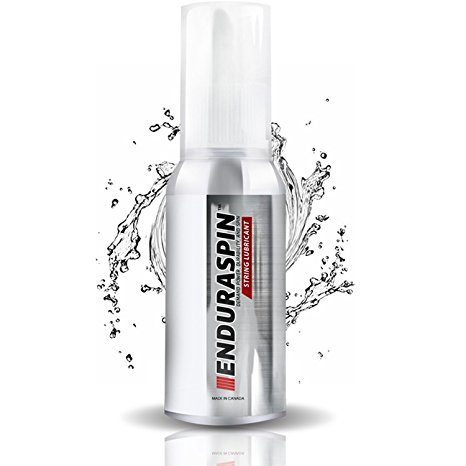 Tennis Racket Enhancer Spray - INSTANTLY Improve Power, Spin and Durability of Your Tennis Racket. Compatible With All String Patterns and Racquets, 50mL ENDURASPIN